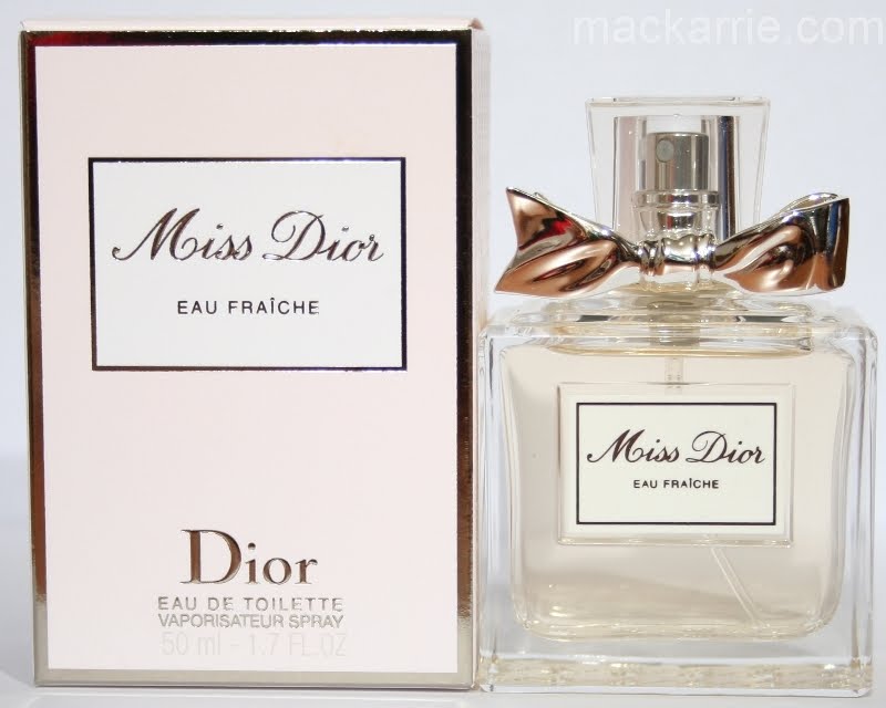MacKarrie Beauty Style Blog Dior Miss Dior Eau Fraiche Review