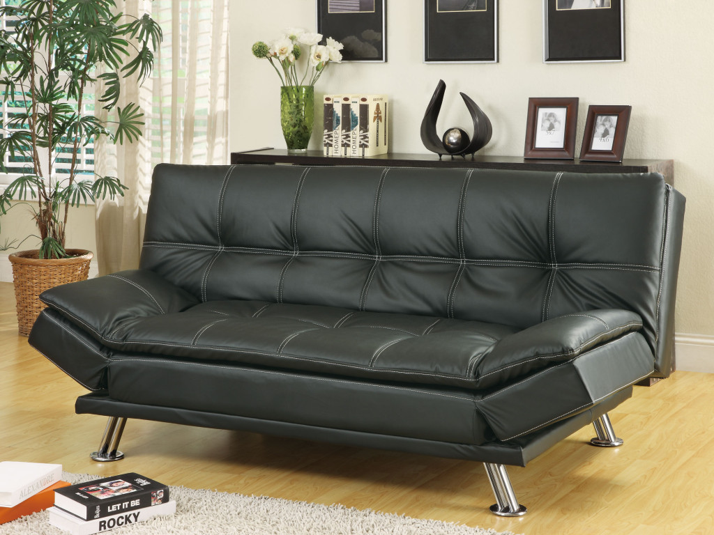 coaster convertible storage sofa bed