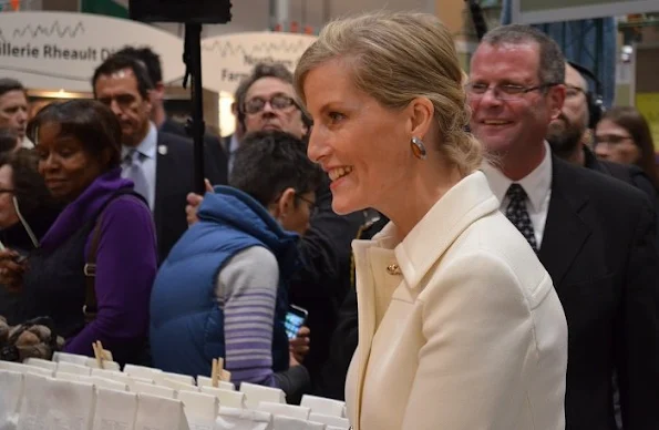 Sophie, Countess of Wessex visited the 93 rd annual Royal Agricultural Winter Fair in Toronto 