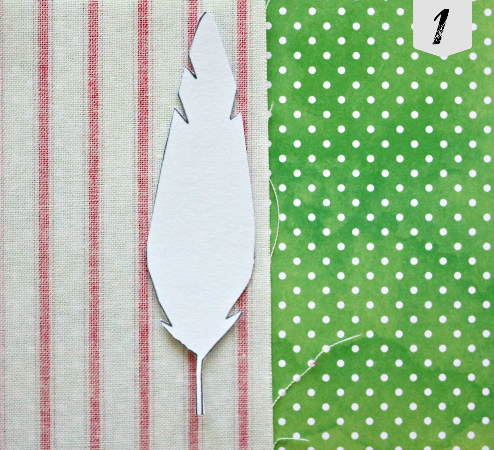 Anna Norman DIY fabric feathers