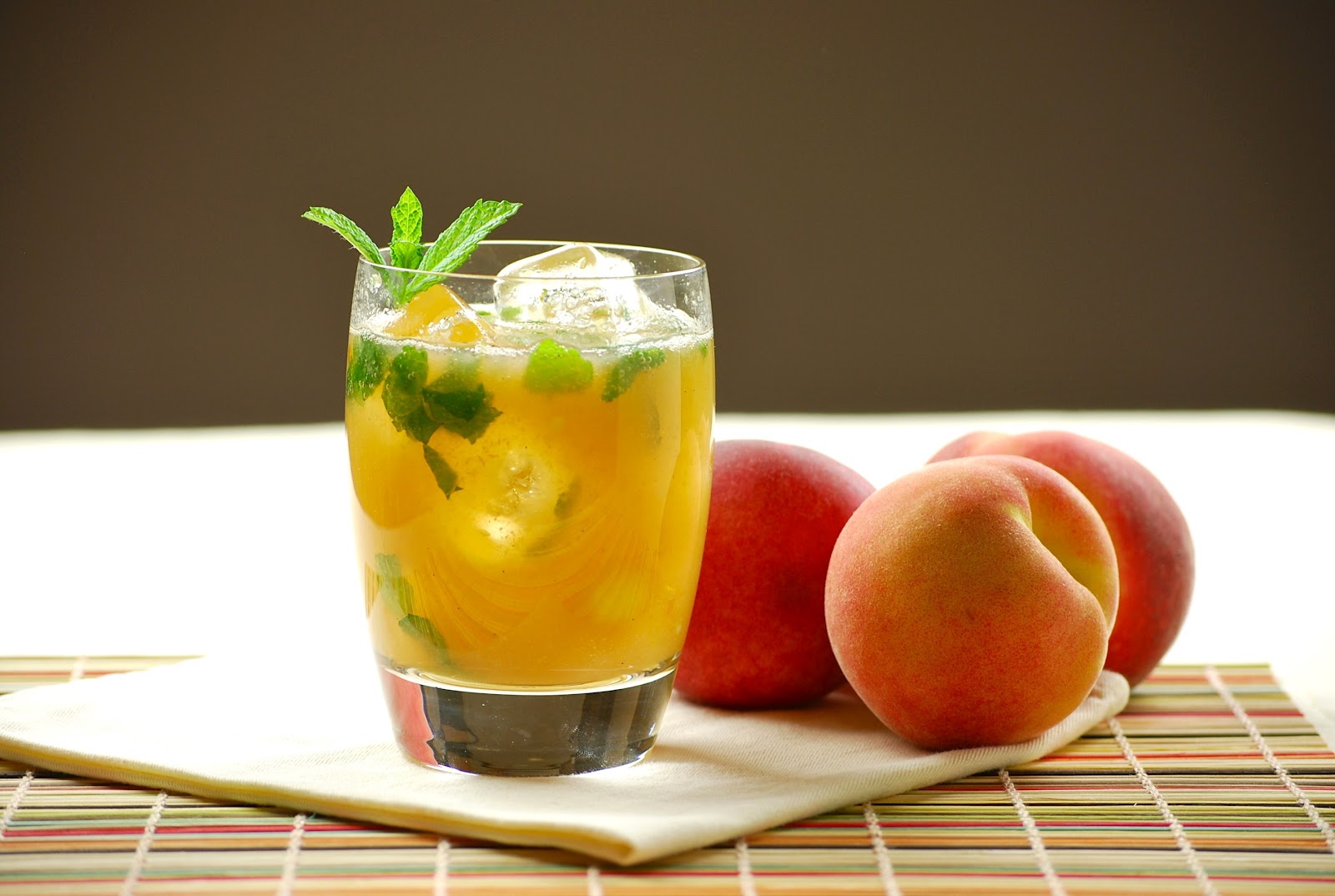 Tasty Trials The weekend off and VanillaPeach Mojitos