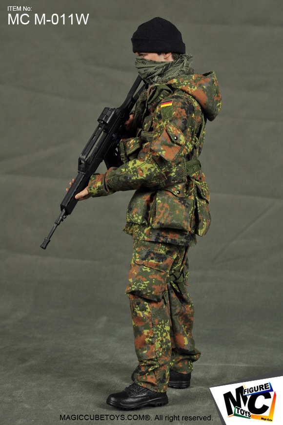 1/6 Scale Toy German KSK L.R.R.P camouflage poitrine de Set 