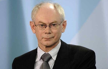 Foto bij Van Rompuy voor Keizer, Keizer voor Van Rompuy