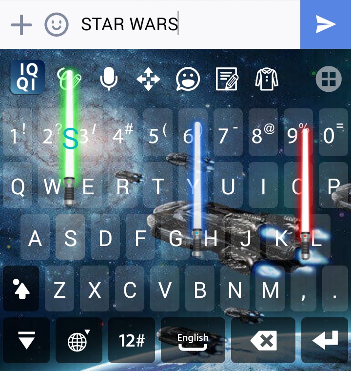 網際智慧官方部落格 IQQI Arabic Keyboard Releases Free Themes with Special