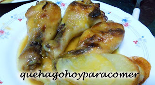 Jamoncitos De Pollo Asados Con Miel Y Mostaza
