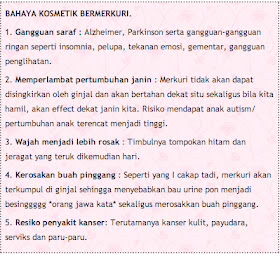 Bahaya Merkuri Dalam Produk Kosmetik Waktu Solat Dot Net