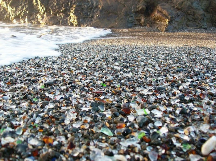 Glass Beach of California