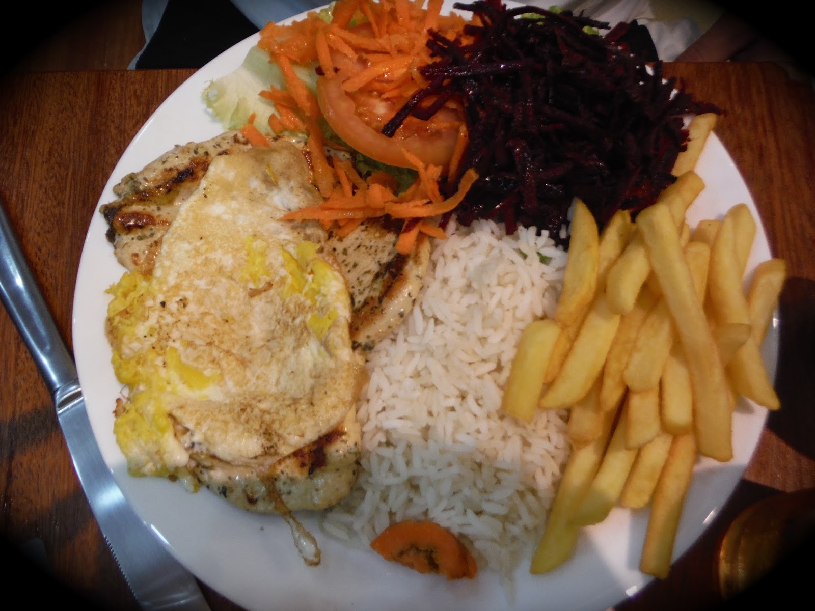 Alone with my tea Fast food in Brazil