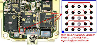 nokia N72 keypad problem