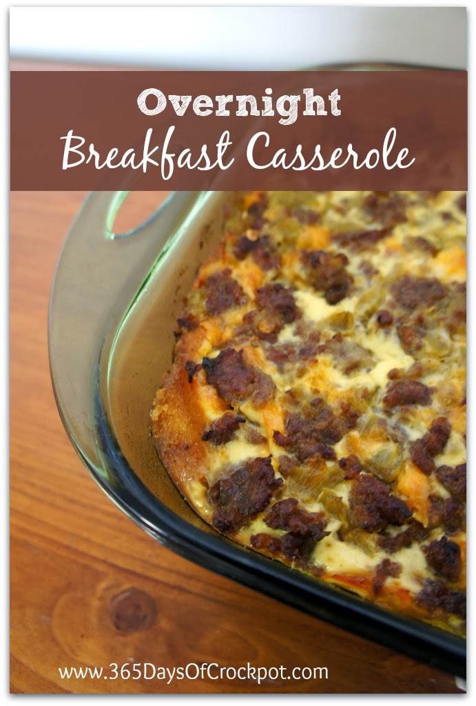 Recipe for Overnight Breakfast Casserole with Oakdell Eggs, Sausage ...