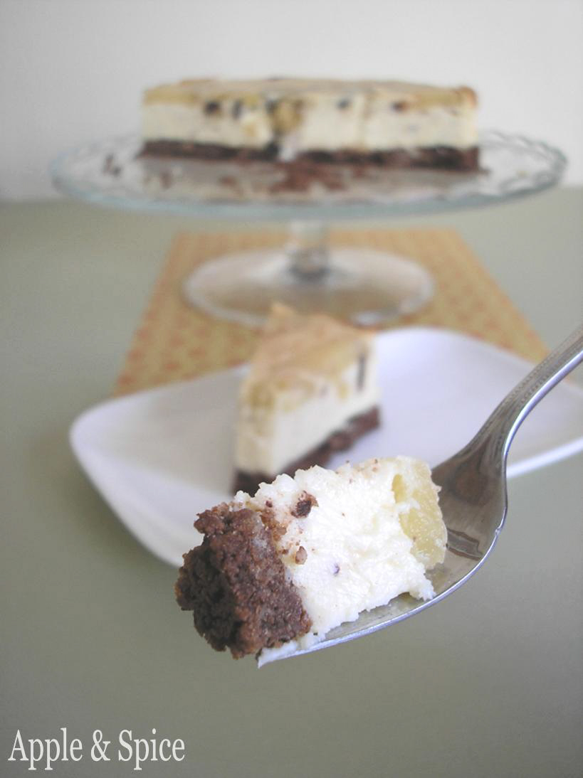 Apple & Spice UpsideDown Pear, Chocolate & Ginger Cheesecake