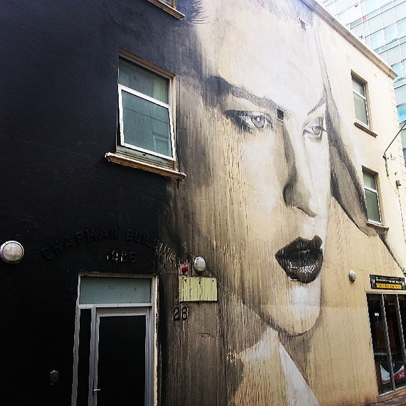 RONE New Mural In Adelaide, Australia StreetArtNews StreetArtNews
