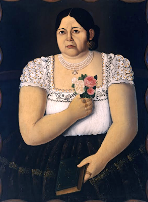 Portrait of a Native Puebla Woman