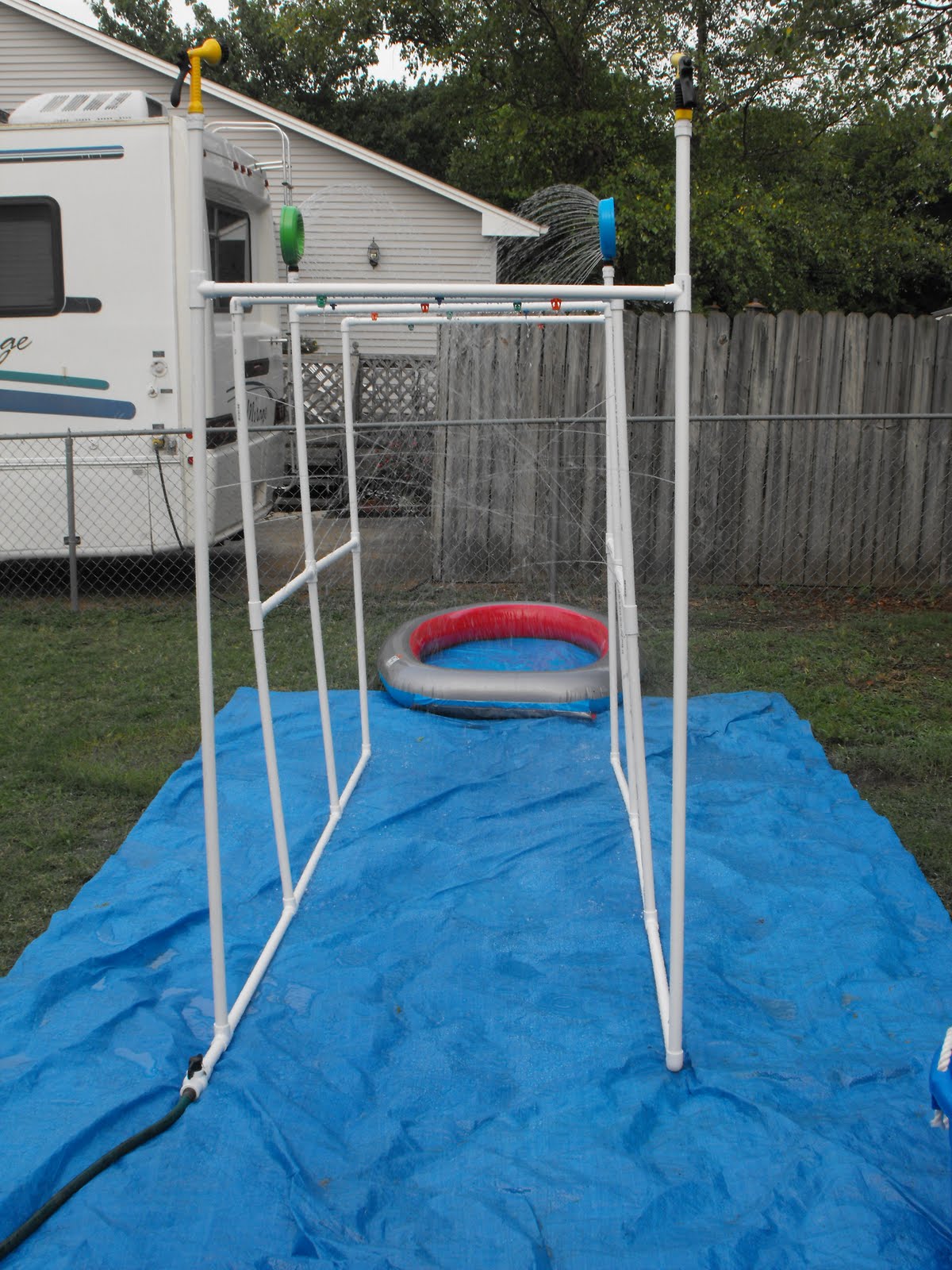 Kreations Done By Hand Our DIY PVC Kid Sprinkler