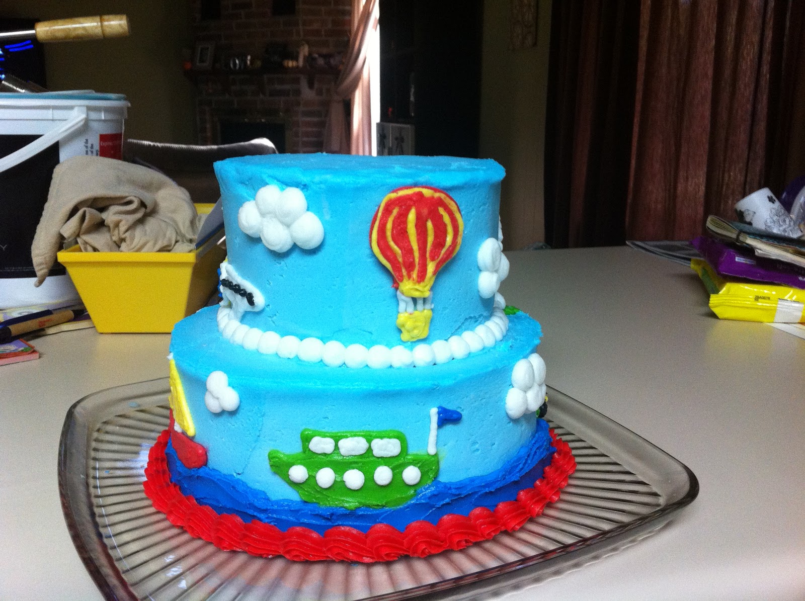 Sarah Jones Cakes! Transportation Cake