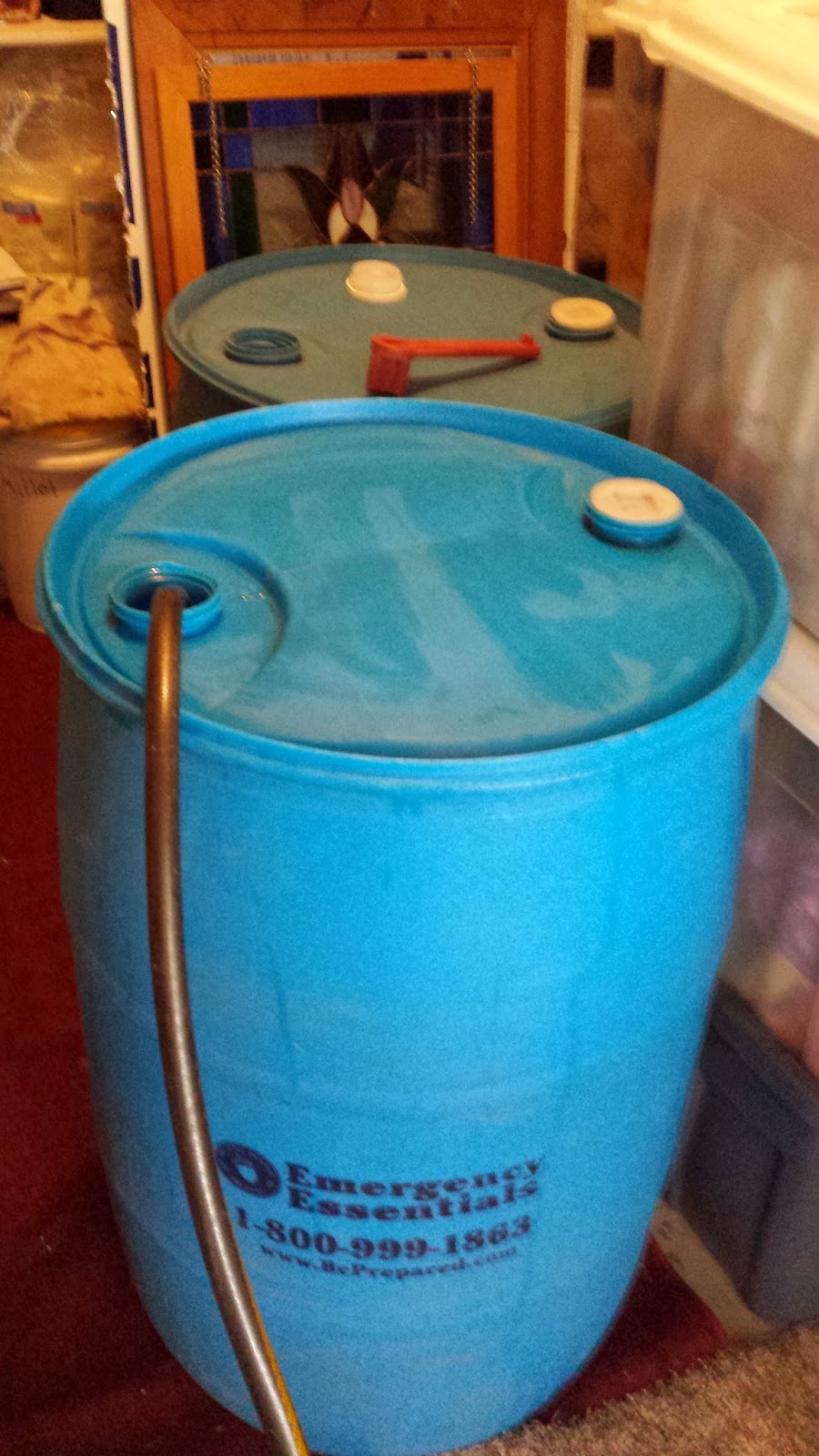 PREPARE TODAY BackToBasics Water Storage Part 2 55gallon Water Barrels