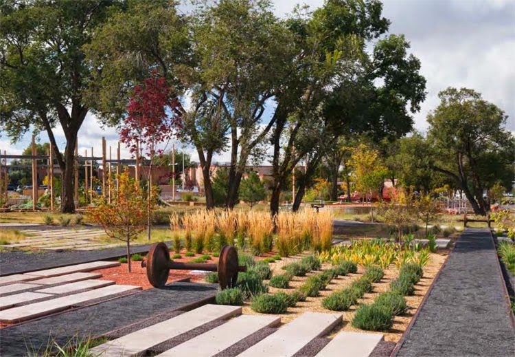 LA CASA SOLARE fantástico Santa Fe Railyard Park & Plaza (2)