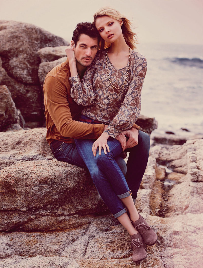 David Gandy Source David Gandy for Lucky Brand F/W 2012 Campaign