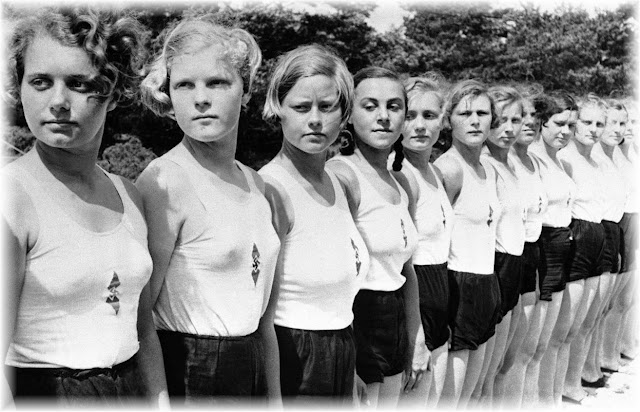 German girls  camp  Nazi Youth Movement