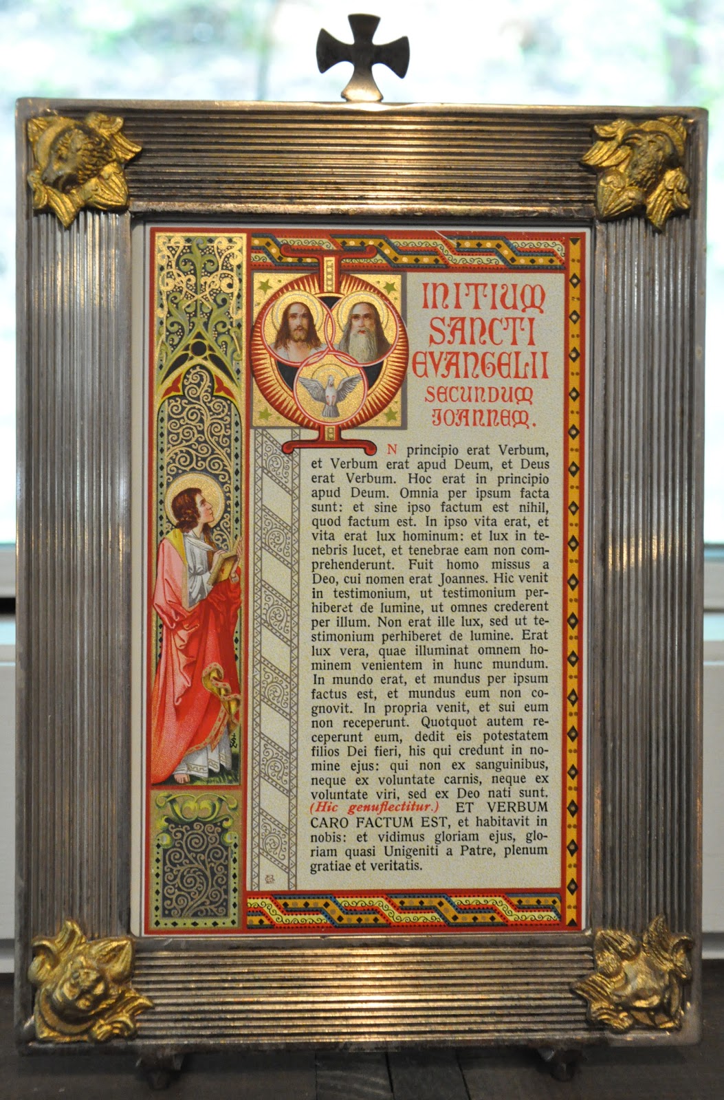 Orbis Catholicus Secundus Example of Unique Altar Card Design
