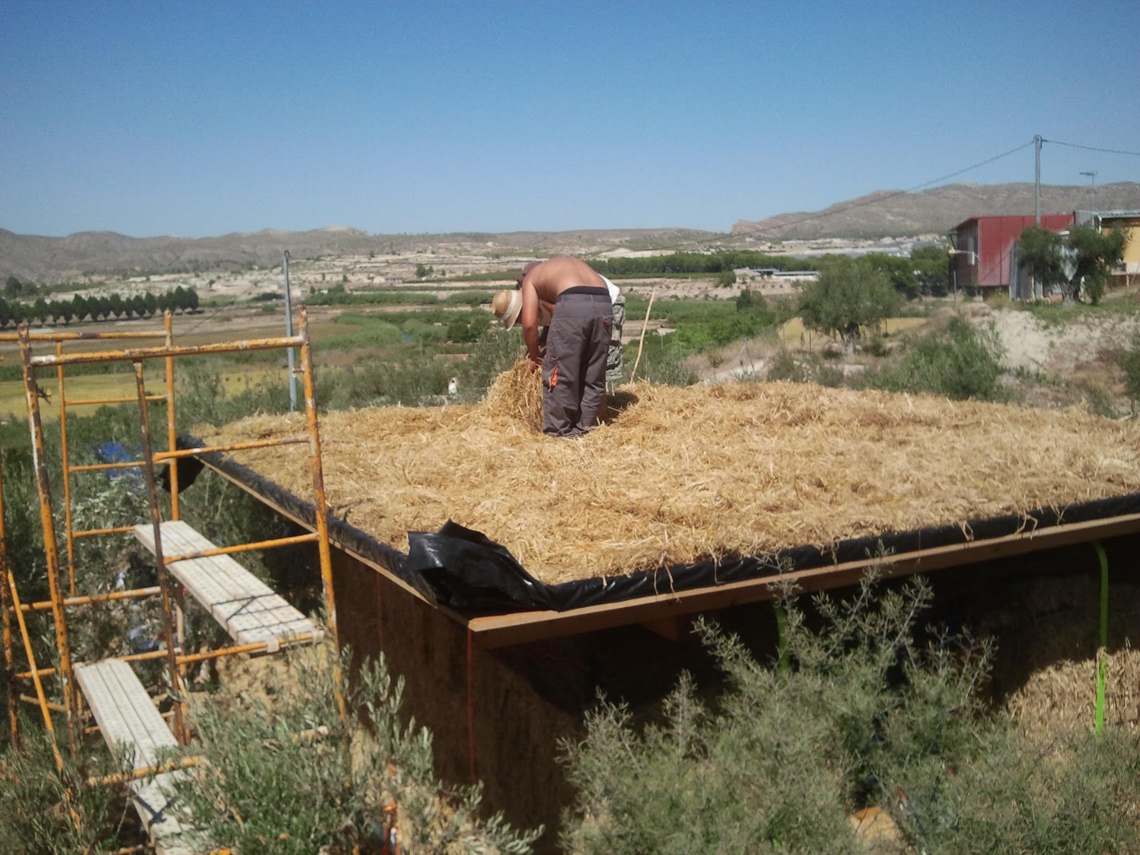 BioConstruyendo: ETAPA 7: EJECUCIÓN DE LA CUBIERTA.