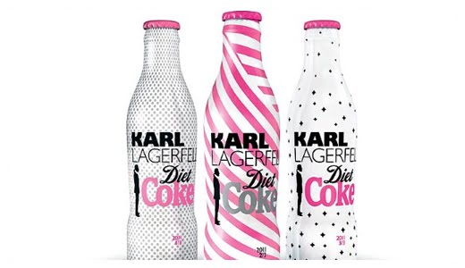 Karl Lagerfeld's Diet Coke Bottles