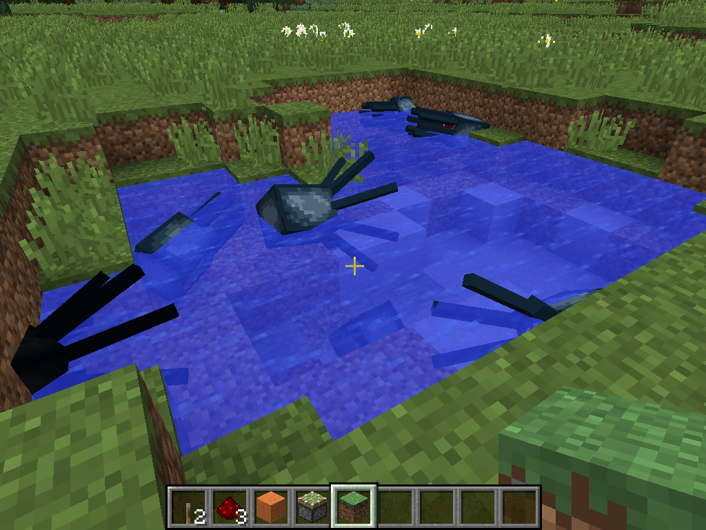 Pip Games Minecraft Basic Single Sticky Piston Hidden Door