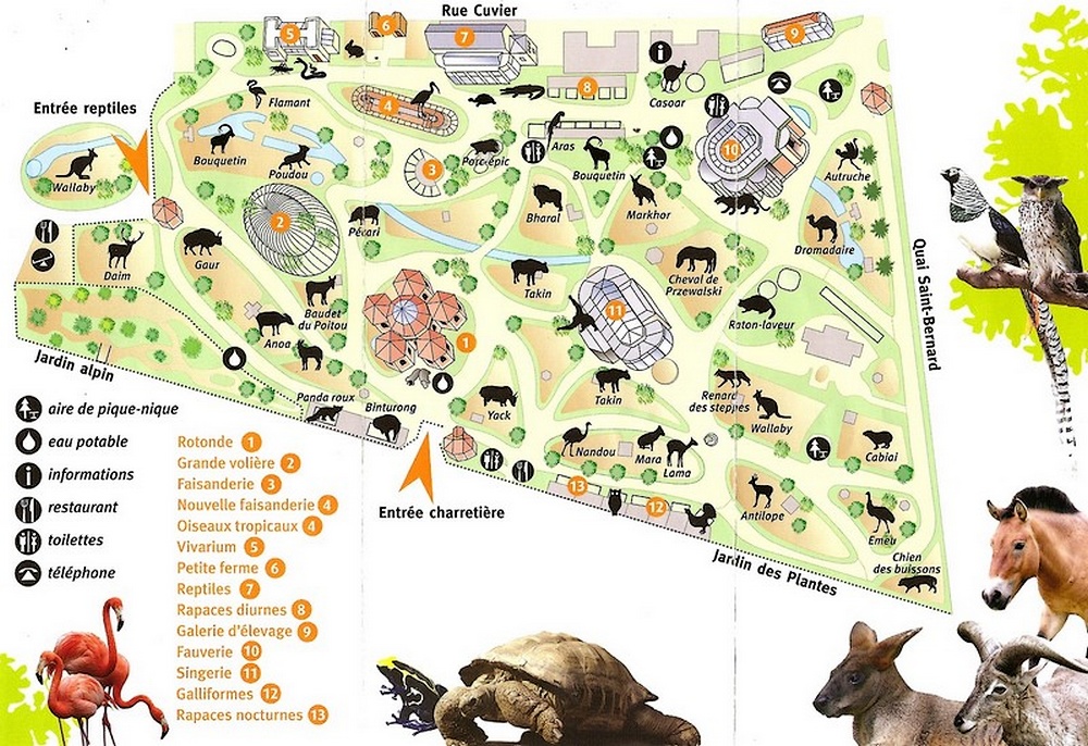 Jardin Des Plantes Zoo Plan Jardin Des Plantes Zoo Plan