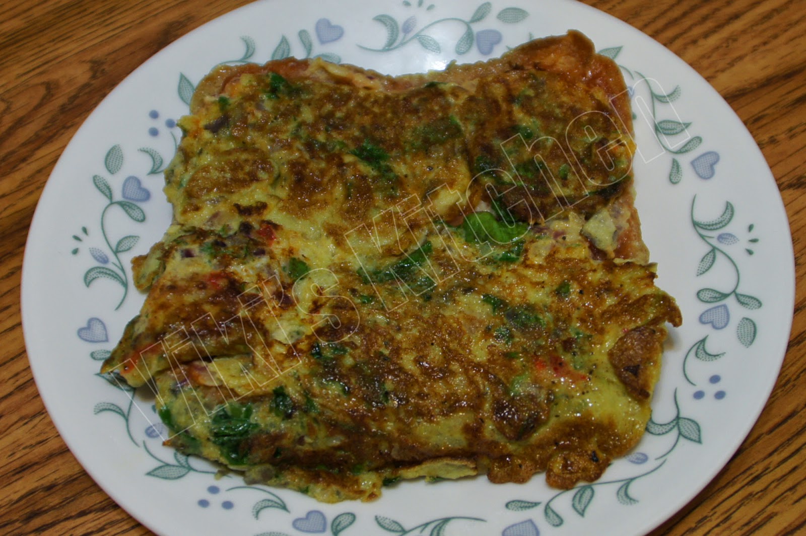 Viki 's Kitchen: Indian bread omelet