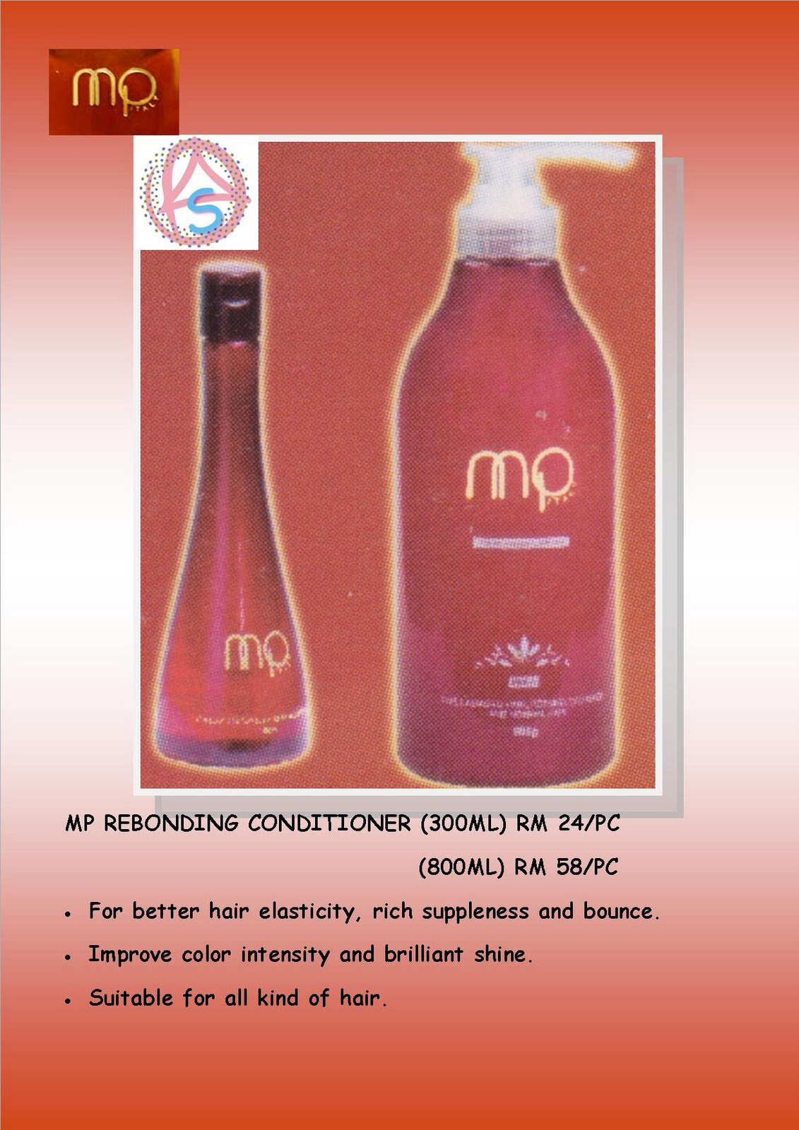 Beauty Hair (MP Italy) MP Italy shampoo and conditioner