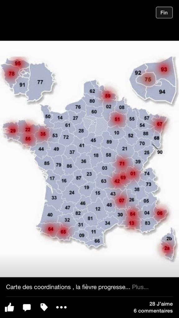 carte des codts