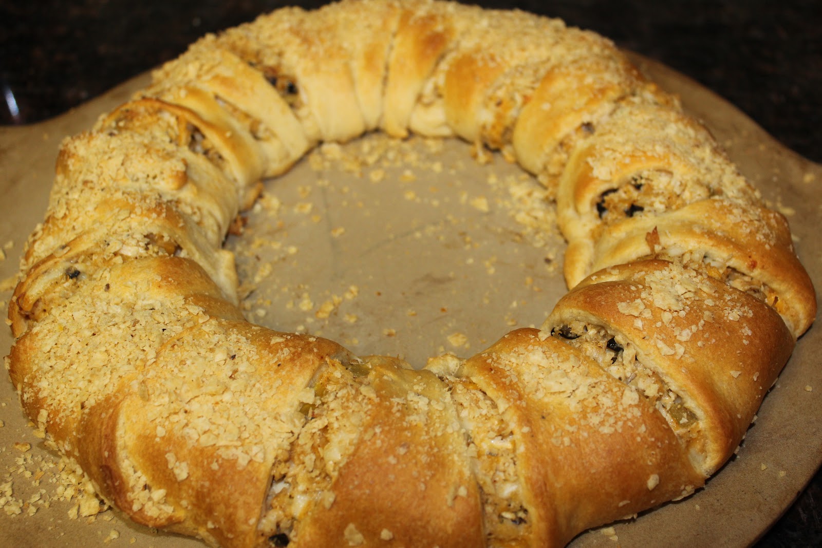 Michelle's Tasty Creations Chicken Enchilada Ring Recipe Redo