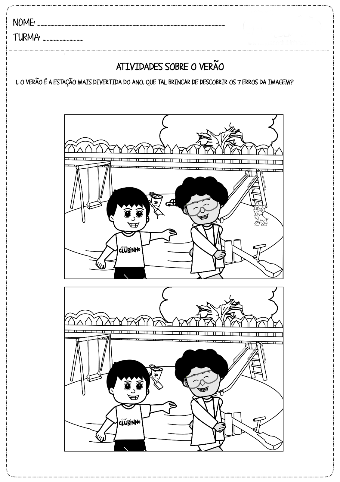 imagens Jogos dos 7 erros pintar Desenhos Para Colori Jogos dos 7 erros desenhar