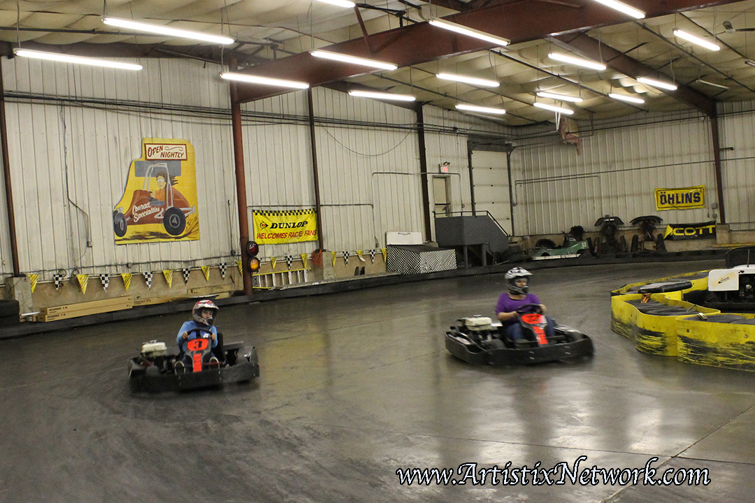South Dakota Photo Flags and Wheels Indoor Racing