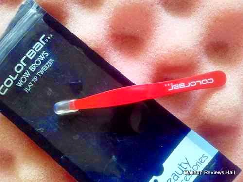Colorbar Flat Tip Tweezer