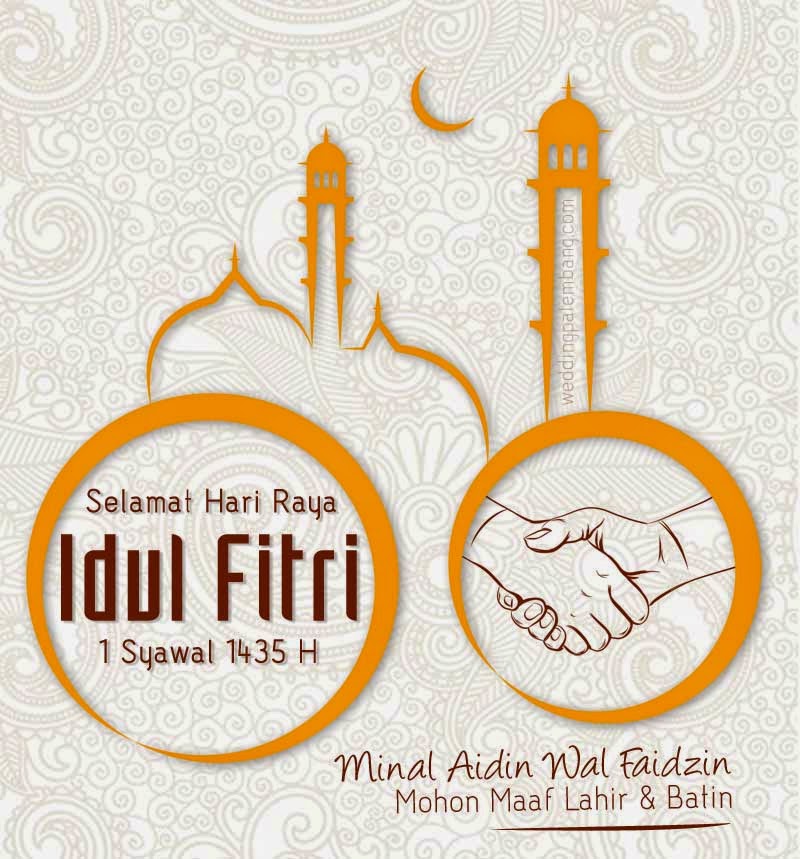 Gambar Kartu Ucapan Lebaran Idul Fitri 1435 H / 2014 Terbaru | JUTAAN