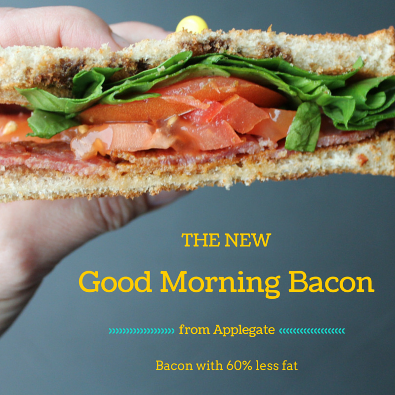 Mamabelly's Lunches With Love Applegate Good Morning Bacon BLTs and a