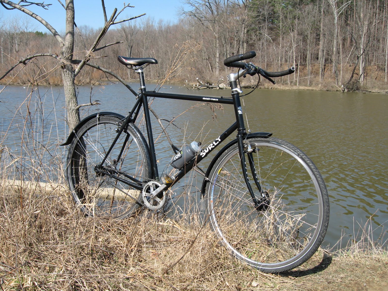 Debbie's Surly Cross Check finished - A Bike Build