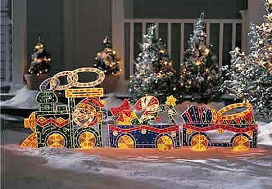 Christmas decorations outdoor town around outdoor christmas decoration - Multi Star