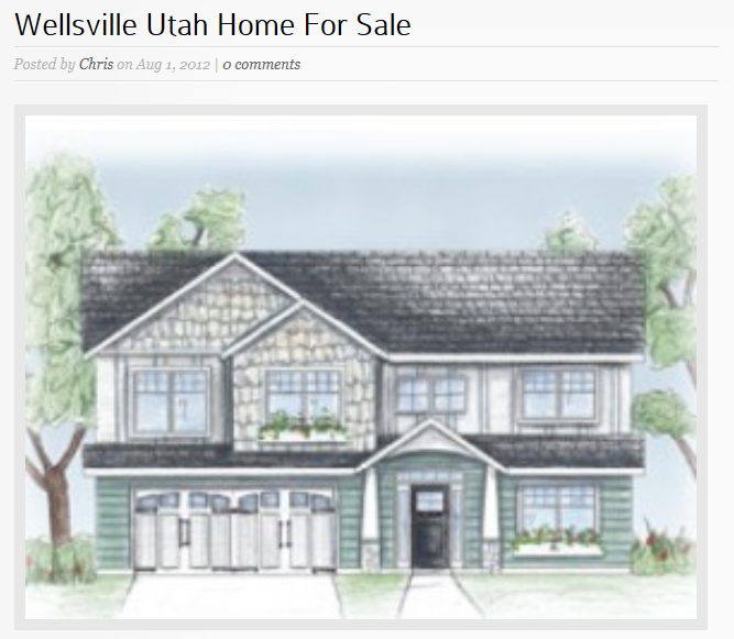 Home for sale in Wellsville Utah Stonegate Realty in Hyrum, UT 84319