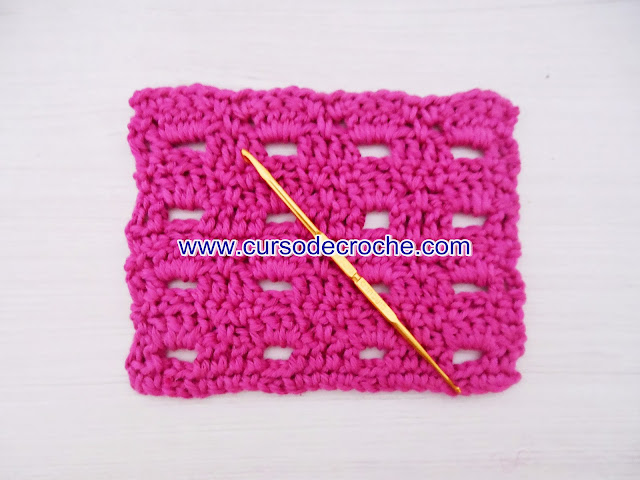 pontos fantasia dupla face aprender croche loja curso de croche