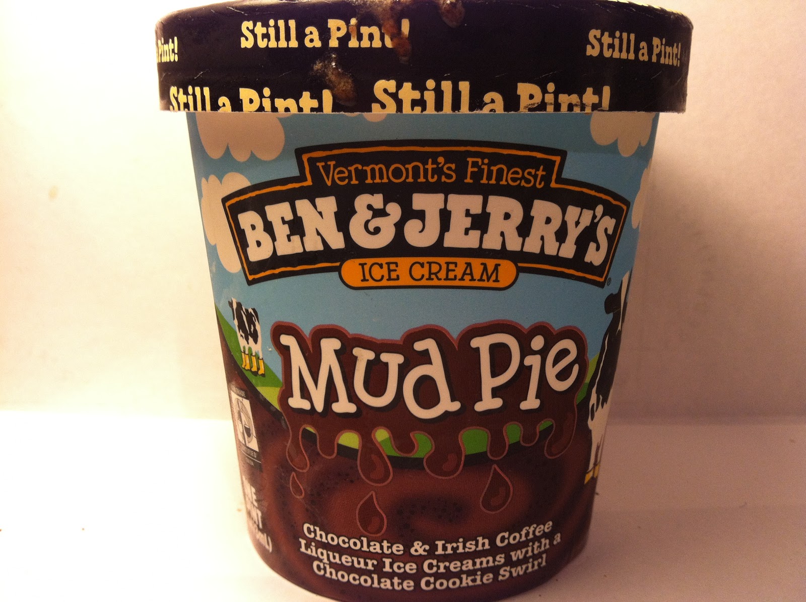 Crazy Food Dude Review Ben & Jerry's Mud Pie Ice Cream