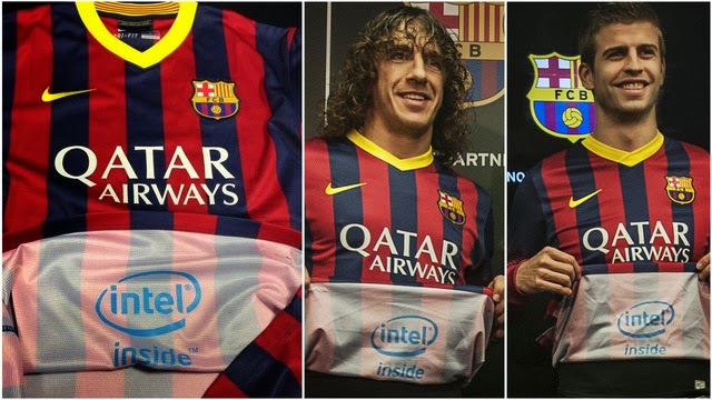 FC Barcelona and Intel FC Barcelona Intel
