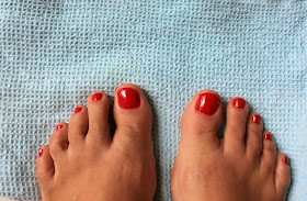 Easy At-Home Pedicure #RespectUrFeet #shop 