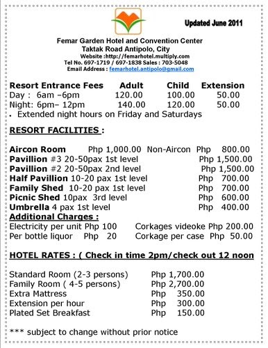 Punta Taytay Beach Resort Room Rates Punta Taytay Beach Resort Room Rates