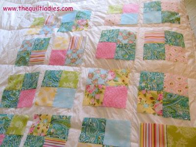 how to make a 4-patch quilt top tutorial