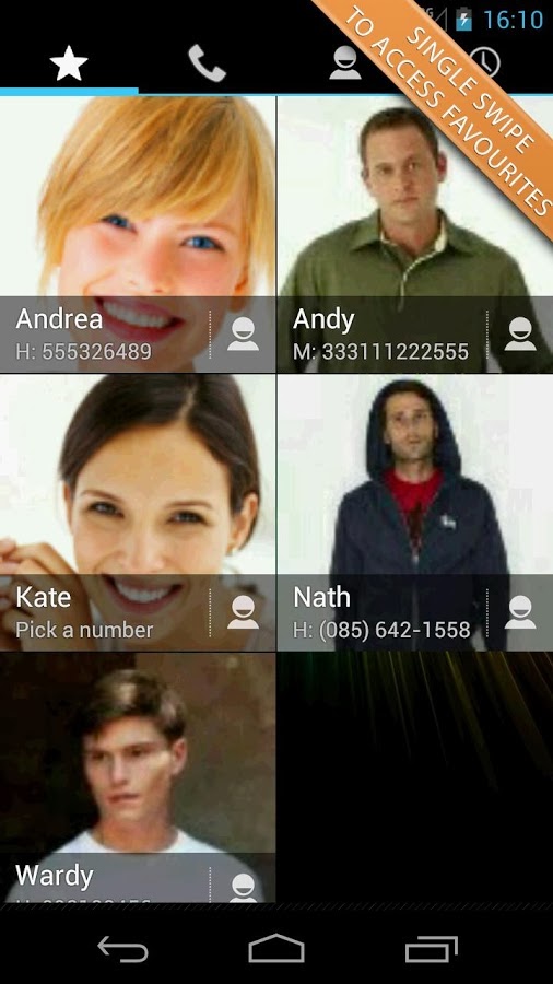 Swipe Dialer Pro Android App