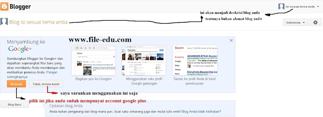Cara membuat blog atau website di blogspot Cara membuat blog atau website di blogspot