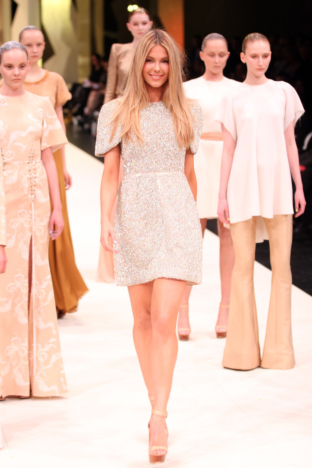 Myer Spring Summer Fashion Launch Jennifer Hawkins
