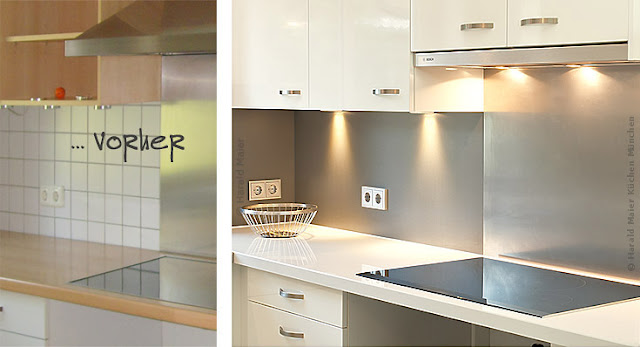Fliesenspiegel kuche modern ~ ideen für die innenarchitektur ihres ...
